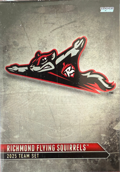 Richmond Flying Squirrels 2025 Team Card Set