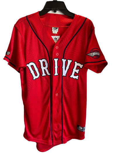 Greenville Drive OT Sports Authentic Red Road Jersey