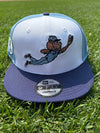 Buffalo Bisons Buster Dive Alt Lt Blue 950 Snap Adjustable Cap