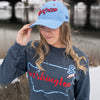 Spokane Indians Long Sleeve Dark Heather State Tee