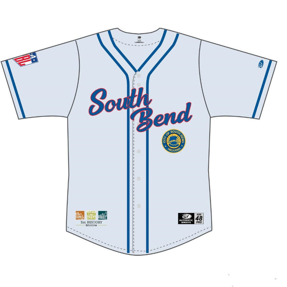 South Bend Cubs Limited Edition All American Girls Professional Baseball League Replica Theme Night Jersey