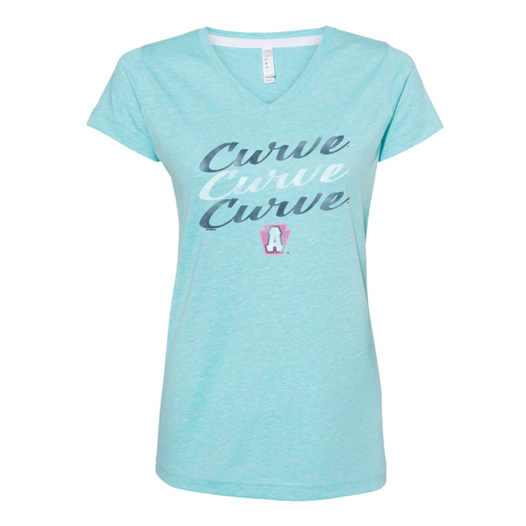 Altoona Curve Women's Melange Casual V-neck