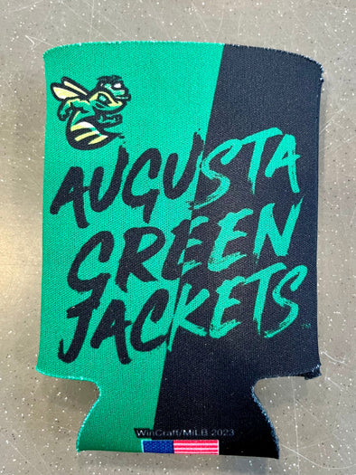 Augusta GreenJackets Word Split Koozie