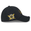 Myrtle Beach Pelicans New Era 2024 Black Armed Forces 39Thirty Stretch Fit Cap