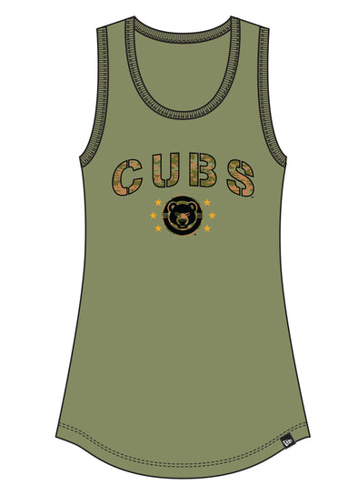 South Bend Cubs New Era Armed Forces Women's Tank Top