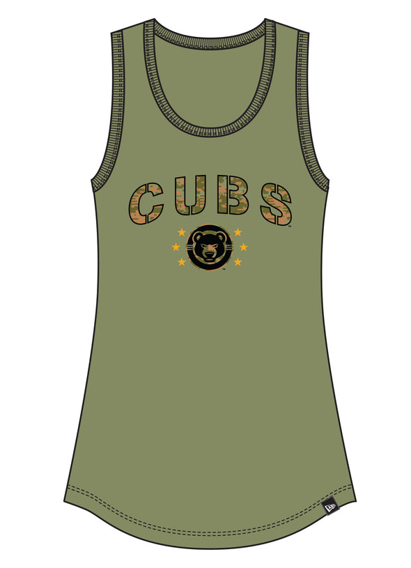 South Bend Cubs New Era Armed Forces Women's Tank Top