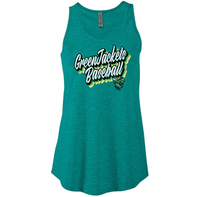 Ladies Groovin Flowy Tank