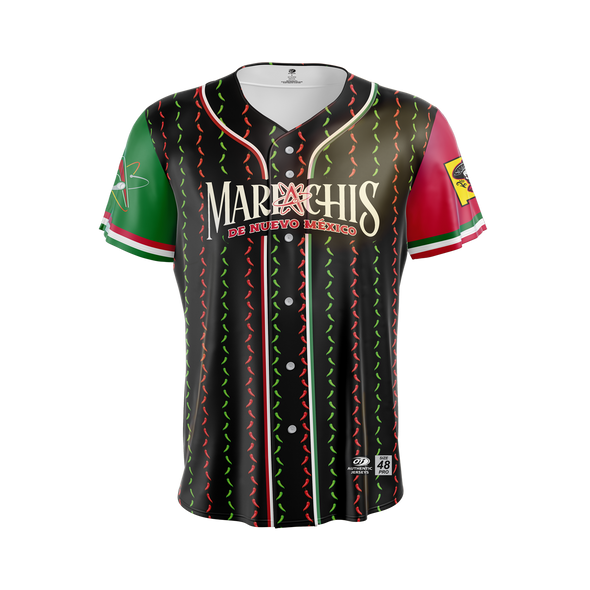 Albuquerque Isotopes Jersey-Mariachis Cinco De Mayo Sublimated