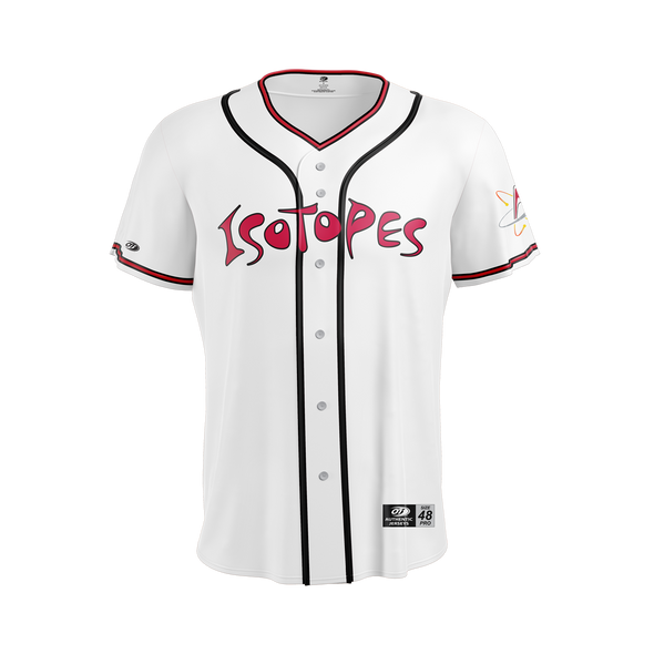 Albuquerque Isotopes Jersey-Premium White