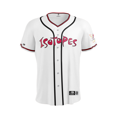 Albuquerque Isotopes Jersey-Premium White