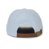 LADIES BLUE AND WHITE STRIPED CAP