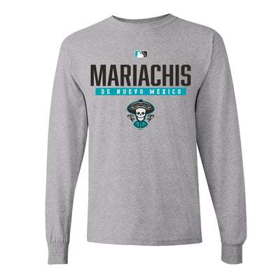 Albuquerque Isotopes Tee-Mariachis McGuffin Long Sleeve