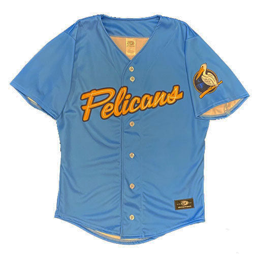 Myrtle Beach Pelicans OT Sports Alternate Blue Replica Jersey