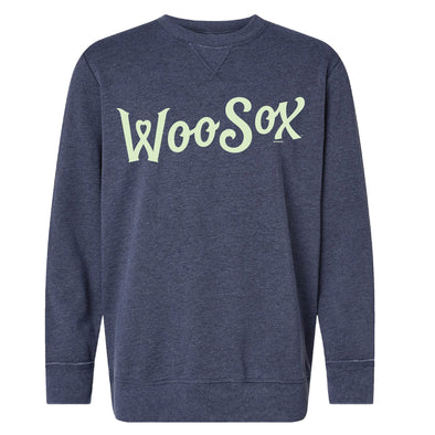 Worcester Red Sox Heather Navy Glow WooSox Crew