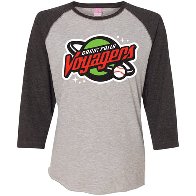 Ladies 3/4 Raglan Baseball Tee