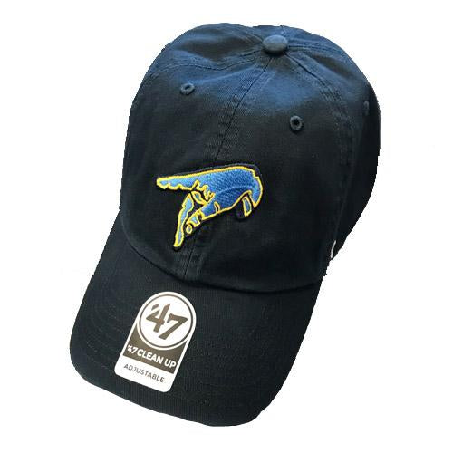 Myrtle Beach Pelicans ASL 47 BRAND NAVY CLEAN UP