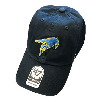 Myrtle Beach Pelicans 47Brand Navy Adjustable American Sign Language "P" Cap