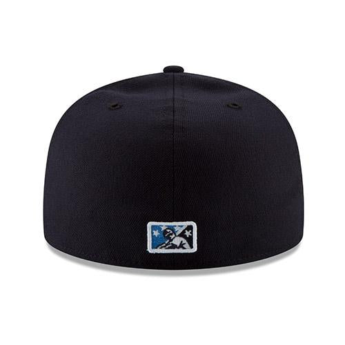 Myrtle Beach Pelicans New Era Navy American Sign Language 59Fifty Cap