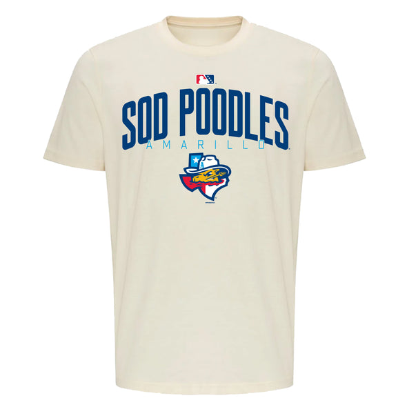 Amarillo Sod Poodles Vanilla State Tee