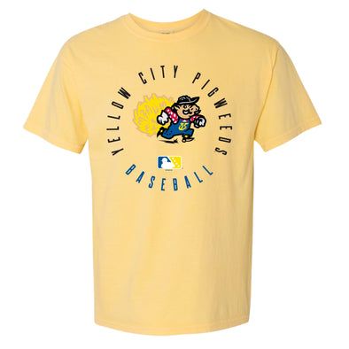 Amarillo Sod Poodles Yellow City Pigweeds Butter Jesea Tee