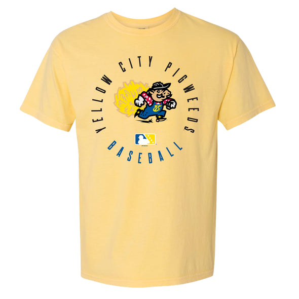 Amarillo Sod Poodles Yellow City Pigweeds Butter Jesea Tee