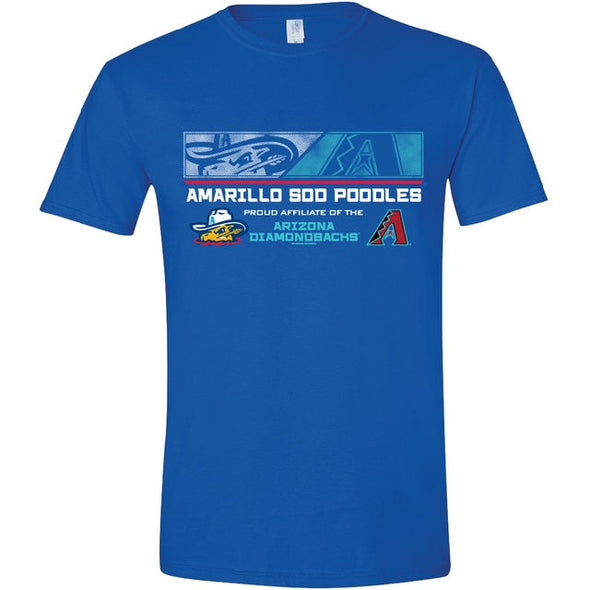 Amarillo Sod Poodles Royal Game Affiliate Tee