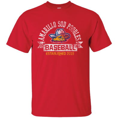 Amarillo Sod Poodles Red Tuttle Tee