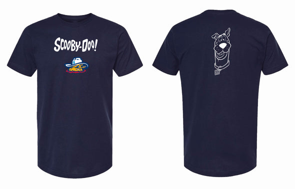 Amarillo Sod Poodles Navy Scooby Tee