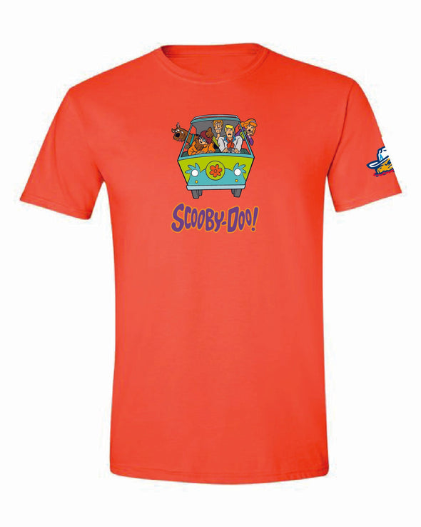 Amarillo Sod Poodles Youth Orange Scooby Doo Tee