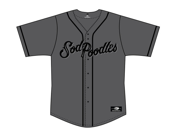 Amarillo Sod Poodles Dark Tonal Sublimated Jersey