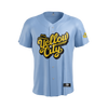 Amarillo Sod Poodles Blue Yellow City Pigweeds Jersey