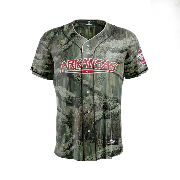 Arkansas Travelers OT Sports Youth Alternate Camo Replica Jersey