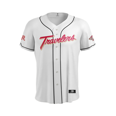 Arkansas Travelers OT Sports Youth Home White Replica Jersey