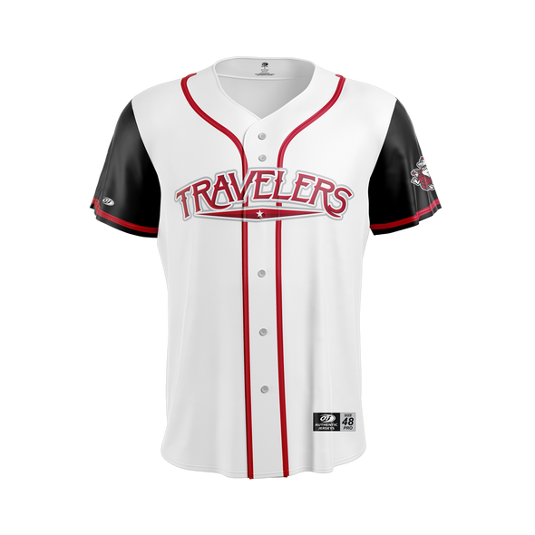 Arkansas Travelers OT Sports Adult Home White Authentic Jersey
