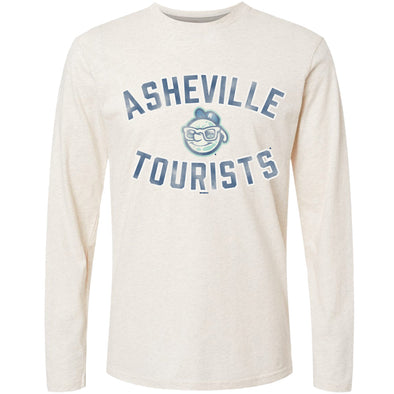 The Asheville Tourists Natural Long Sleeve T-shirt