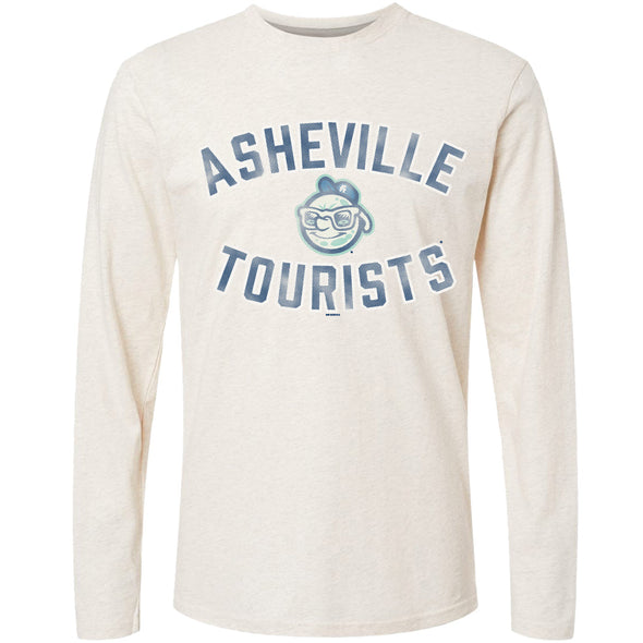 The Asheville Tourists Natural Long Sleeve T-shirt
