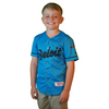 Beloit Sky Carp Youth Alternate Blue Replica Jersey