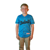 Beloit Sky Carp Youth Alternate Blue Replica Jersey