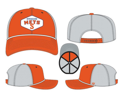 Syracuse Mets '47 Orange Trucker Cap