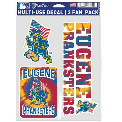 Eugene Emeralds WinCraft Pranksters Decal Pack