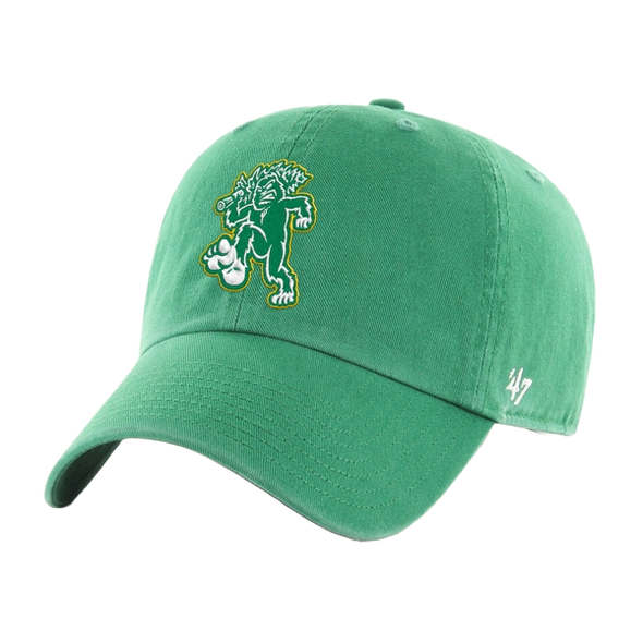 Eugene Emeralds x UOregon '47 Brand Sure Shot Clean Up MiLB x NCAA Cap