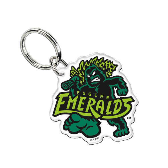 Eugene Emeralds WinCraft Dye-Cut Keychain