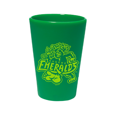 Eugene Emeralds Silicone Shot Glass