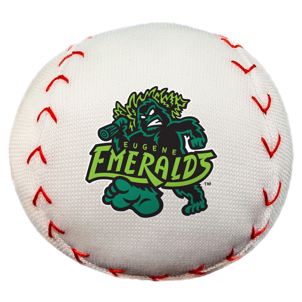 Eugene Emeralds Mascot Factory Plush Baseball