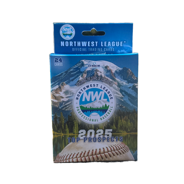 Eugene Emeralds Choice 2025 Northwest League Top Prospects Card Set