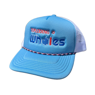 Eugene Emeralds Exploding Whales Outdoor Cap Foam Trucker Cap
