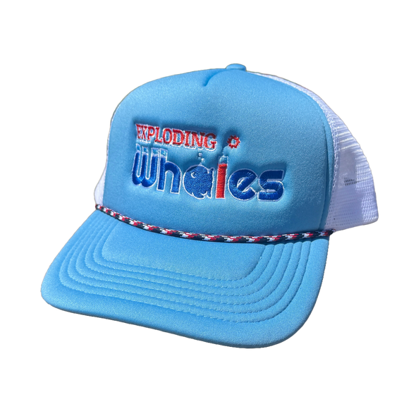 Eugene Emeralds Exploding Whales Outdoor Cap Foam Trucker Cap