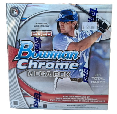 2025 Bowman Chrome Mega Box