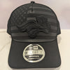 Somerset Patriots New Era Adult 9Forty American Flag Black Tonal Snap Back Cap