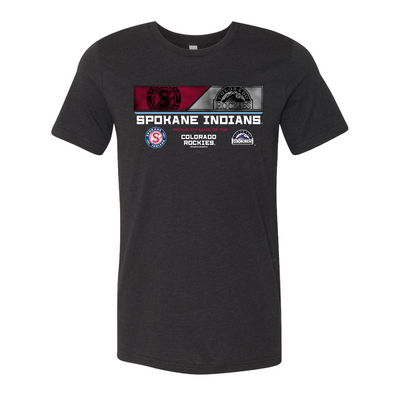 Spokane Indians Splitshot Rockies Affiliate Tee